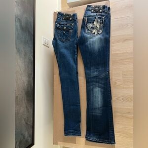 BUNDLE: 2 pairs of Miss Me jeans